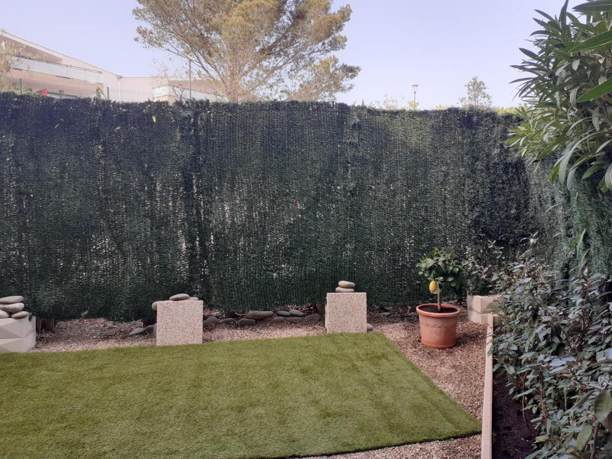 T2 Bord de mer avec jardin Saint Aygulf Exteriör bild