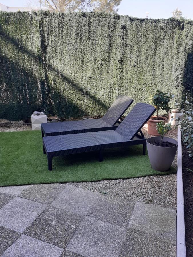 T2 Bord de mer avec jardin Saint Aygulf Exteriör bild