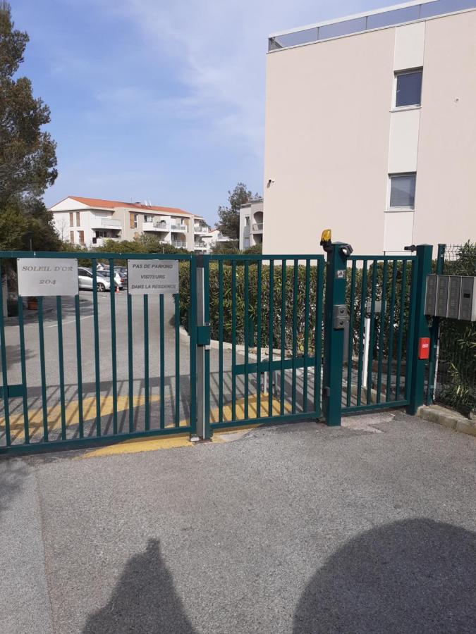 T2 Bord de mer avec jardin Saint Aygulf Exteriör bild