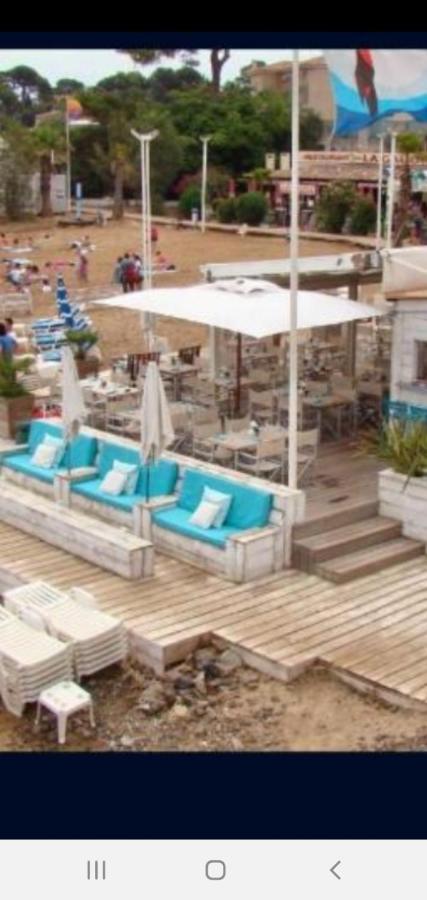 T2 Bord de mer avec jardin Saint Aygulf Exteriör bild